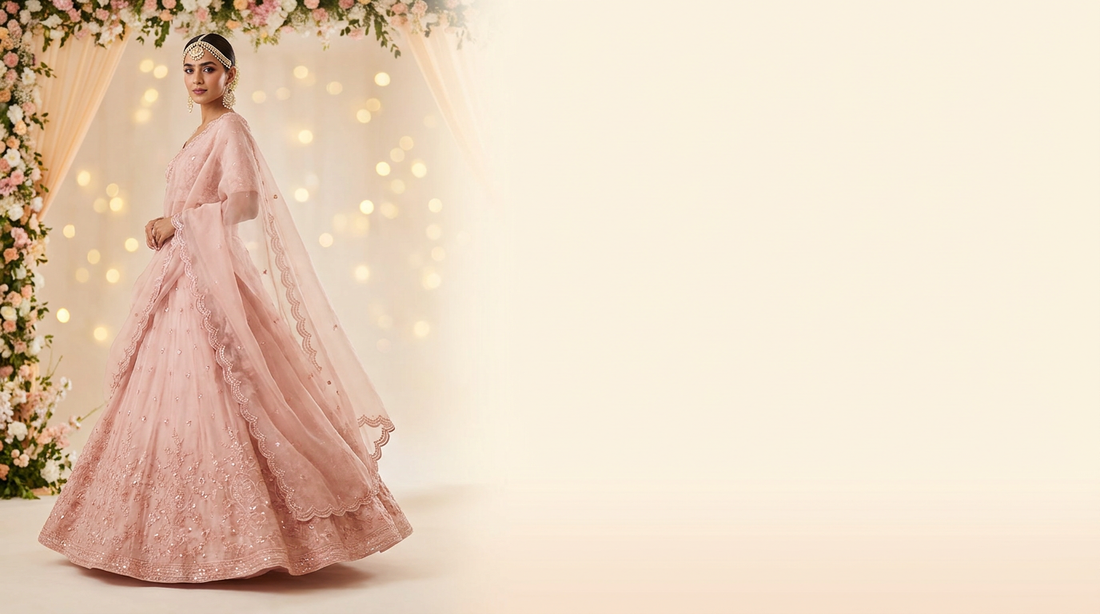 Organza Fabric: What It Is and Why Lehengas in Organza Look So Elegant