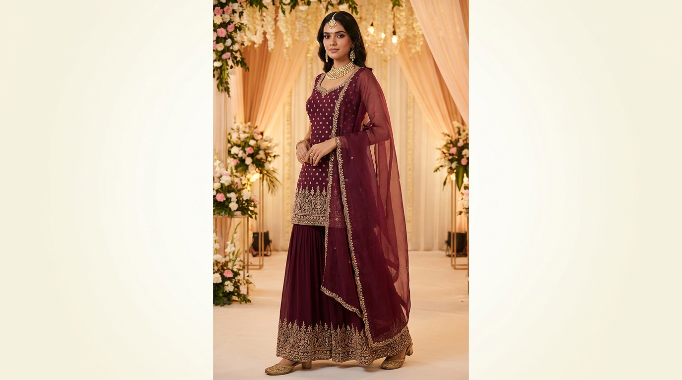 How to Style a Sharara Set: 5 Complete Looks – Hansh Couture