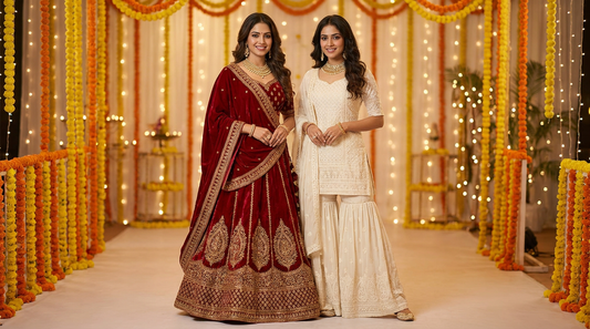 Sharara vs Lehenga: Key Differences and When to Wear Each
