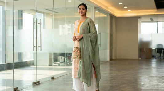 Ethnic Wear for Office Independence Day Celebration