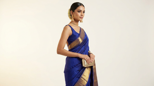 How to Style a Silk Saree for a Party