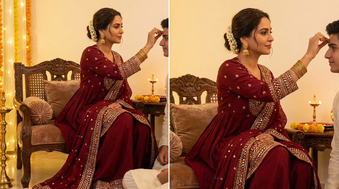 Bhai Dooj Outfit Ideas: Choosing a Suit, Saree or Lehenga for Your Family Visit