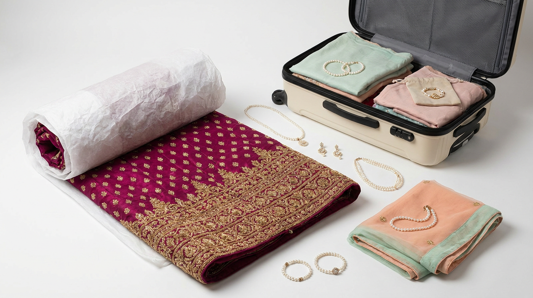 How to Pack a Lehenga for Travel Without Creasing