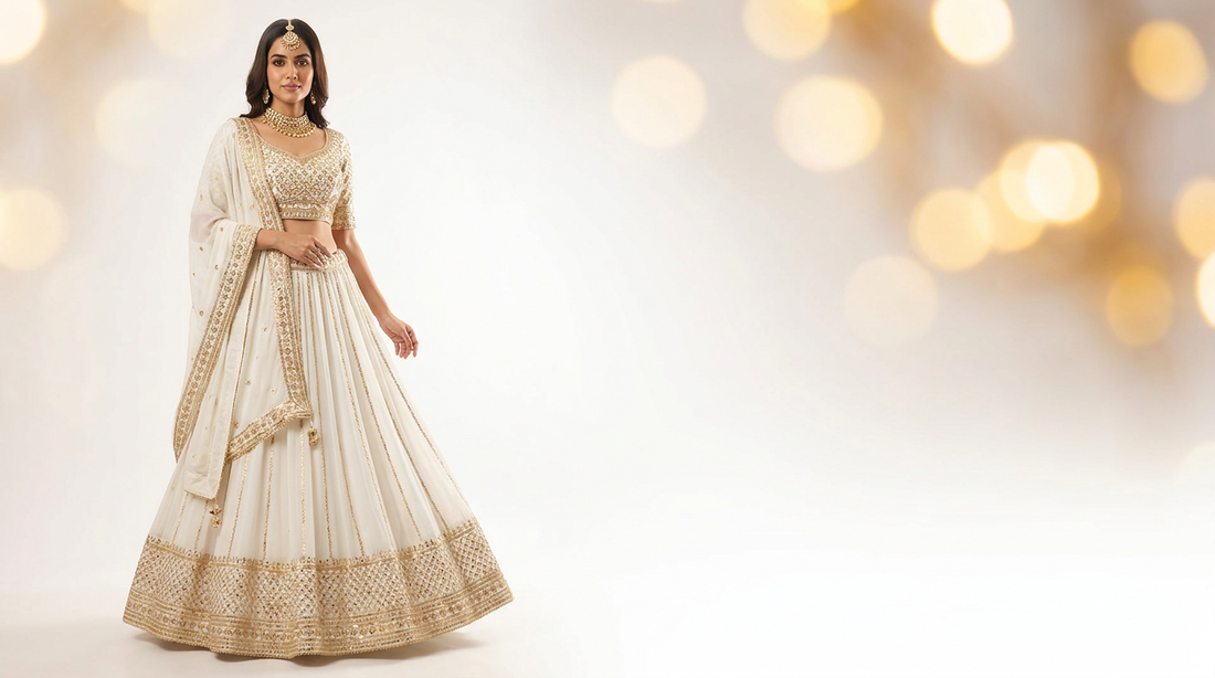 Navratri Day 5 Outfit: White Ethnic Wear Ideas
