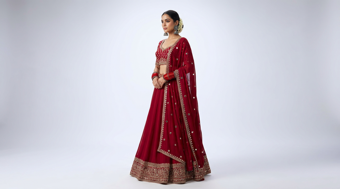 Navratri Day 6 Outfit: Red Ethnic Wear Ideas