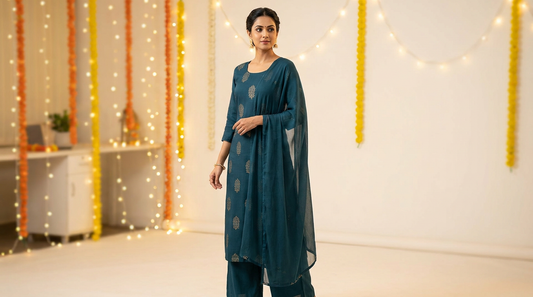 Ethnic Wear for Office Festive Events