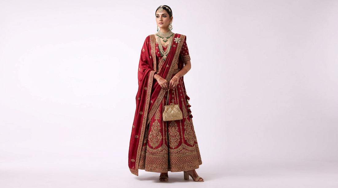 How to Accessorise a Lehenga: Jewellery Footwear and More