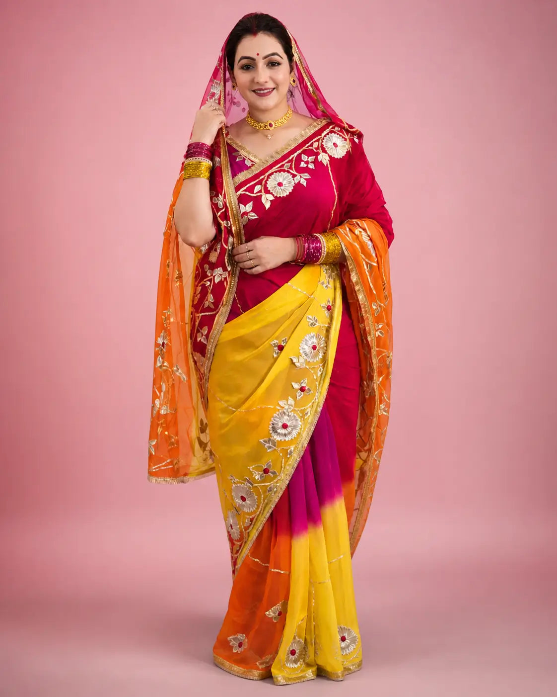 Handwork Saree