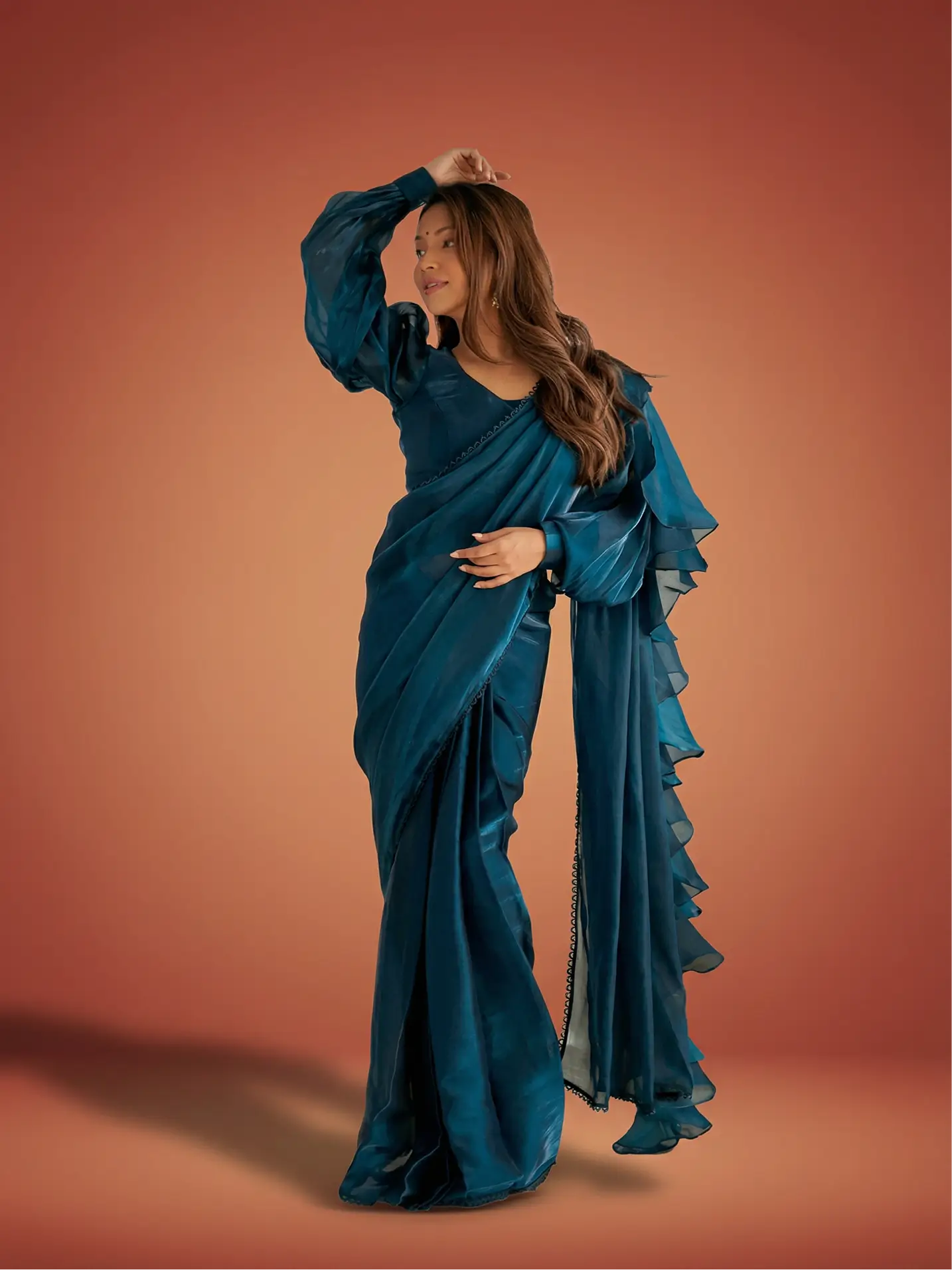 Designer Saree Stitch Blouse