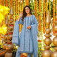 Jacquard Cotton Straight Kurta