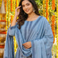 Jacquard Cotton Straight Kurta