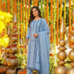 Jacquard Cotton Straight Kurta