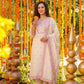 Jacquard Cotton Straight Kurta