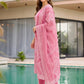 Jacquard Cotton Straight Kurta