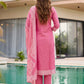Jacquard Cotton Straight Kurta