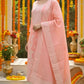 Jacquard Cotton Straight Kurta