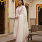 Jacquard Cotton Straight Kurta