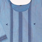 Jacquard Cotton Straight Kurta