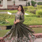 Gold Crush Embroidered Lehenga Choli Set