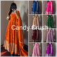 Floral Resham Sequin Silk Gown