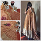 Floral Resham Sequin Silk Gown