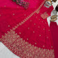 Floral Resham Sequin Silk Gown
