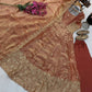 Floral Resham Sequin Silk Gown