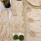 Embroidered Chinnon Silk Palazzo Suit Set