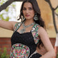 Gamthi Mirror Mukesh Lehenga