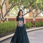 Gamthi Mirror Mukesh Lehenga