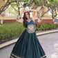 Gamthi Mirror Mukesh Lehenga
