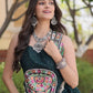 Gamthi Mirror Mukesh Lehenga