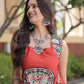Gamthi Mirror Mukesh Lehenga