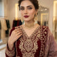 Maroon Cording Diamond Kurta
