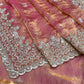 Zari Sequin Jacquard Saree