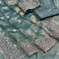 Zari Sequin Jacquard Saree