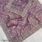 Zari Sequin Jacquard Saree