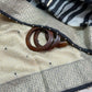 Zebra Print Zari Border Saree