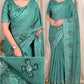 Sequin Beadwork Georgette Saree