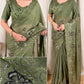 Sequin Beadwork Georgette Saree