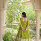 Bandhani Kutchi Jacket Lehenga
