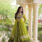 Bandhani Kutchi Jacket Lehenga