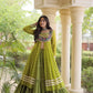 Bandhani Kutchi Jacket Lehenga