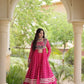 Bandhani Kutchi Jacket Lehenga