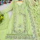 Zari Embroidered Georgette Suit