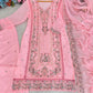 Zari Embroidered Georgette Suit