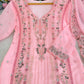 Zari Embroidered Georgette Suit