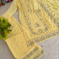 Zari Embroidered Georgette Suit