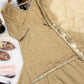 Champagne Beaded Silk Lehenga