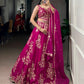 Embroidered Naysha Fabric Lehenga Choli with Organza Dupatta for Wedding and Festive Wear